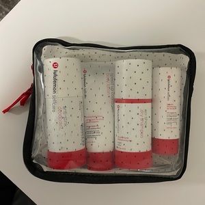 Lulu Lemon Cosmetic Kit & Products